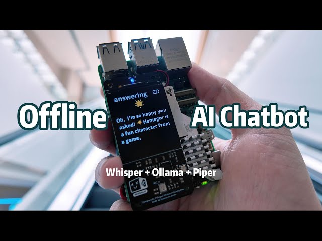 Offline AI on Raspberry Pi 5 — It Talks, Thinks locally without Wi-Fi! (Complete Tutorial)