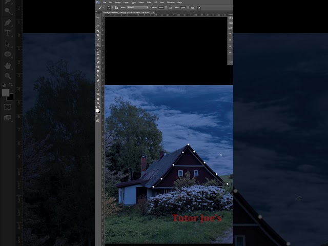 How to Turn Daylight Scenes into Night in Photoshop | Tutor Joes