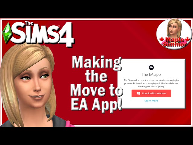How to Switch to & Customize the EA app! (Sims 4 News)