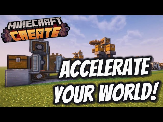9 Quick and Easy Machines You NEED in Minecraft Create Mod!