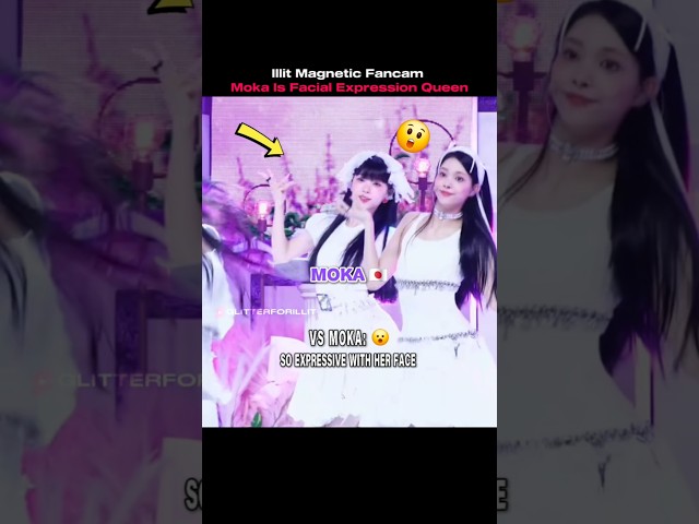 Moka Was MADE For This Part 😭 | ILLIT Magnetic Fancam #kpop #illit #illitmagnetic #moka #shorts
