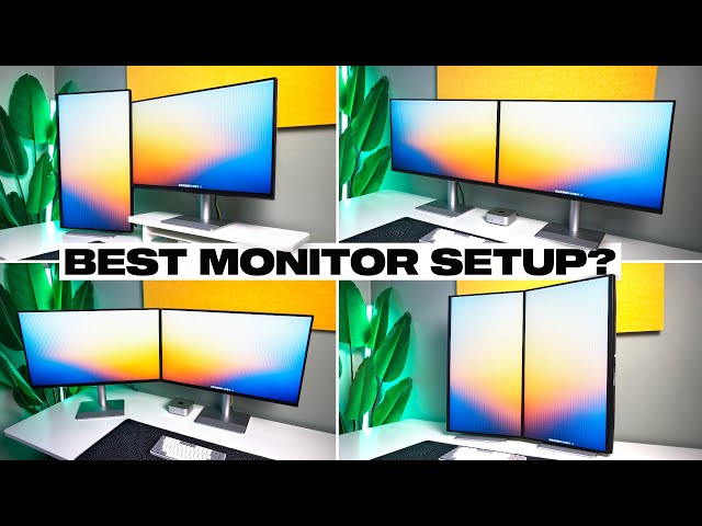 The Best Dual Monitor Setup - 2025 Guide