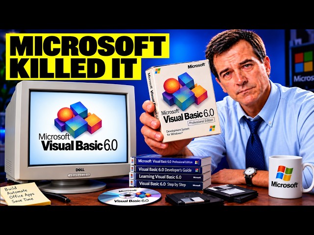 The Rise and Fall of Visual Basic: The Language That Ruled Every Office, Then Microsoft Killed It