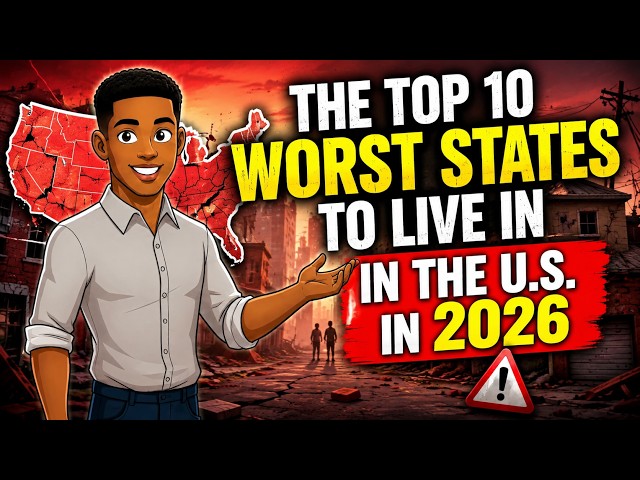 The Top 10 worst states to live in for 2026