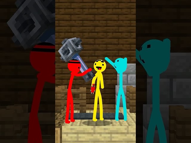 Stickman Animação x Minecraft ⛏️🔥