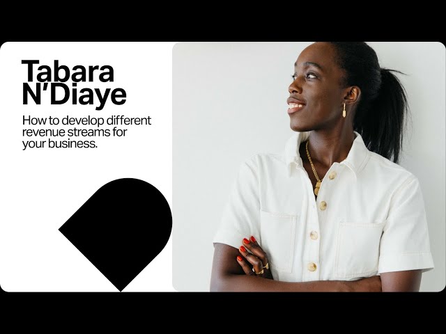SumUp Academy - how to develop different revenue streams for your business with Tabara N'Diaye