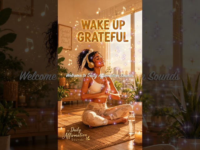 I Wake Up Grateful ☀️ Morning Afrobeat Affirmations for Gratitude & Abundance #shorts #positivevibes