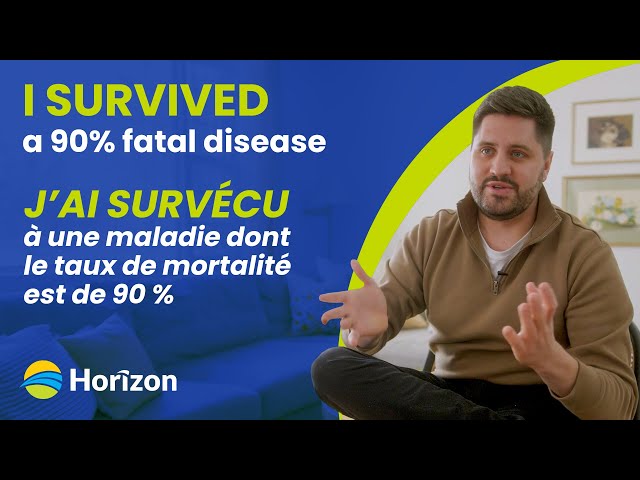 He overcame a rare blood disorder | Un patient d’Horizon arrive à vaincre le PTT