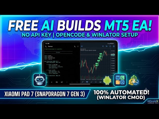 I Built a Custom MT5 EA with AI — No Coding Needed! (Free OpenCode Setup)