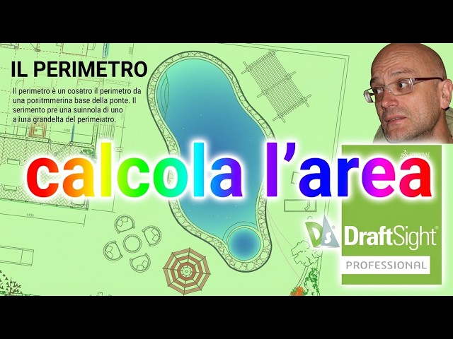 How to calculate area in DraftSight (quick method)