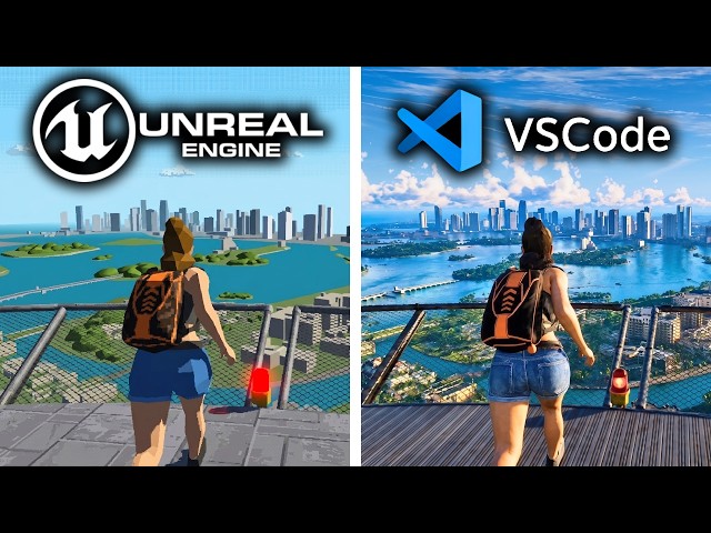 Claude Makes GTA 6 In Unreal Engine vs From Scratch