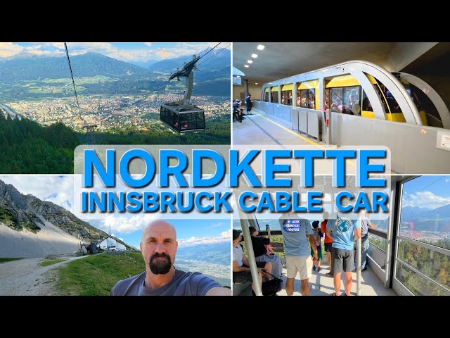 NORDKETTE CABLE CAR - INNSBRUCK 2026 4K 🚡 