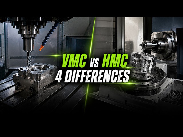 Learn CNC Programming | Top 4 VMC vs HMC Differences