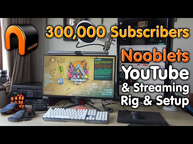 NOOBLETS 300,000 Subscriber Thank You! System & YouTube Setup!