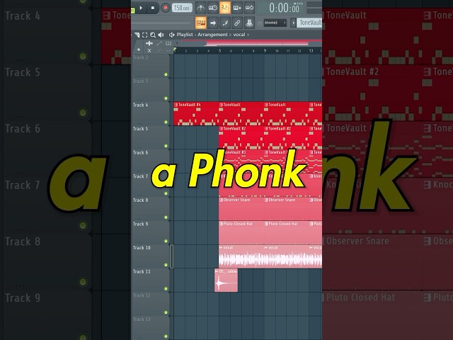PHONK FL STUDIO TUTORIAL! #flstudio #musicproduction