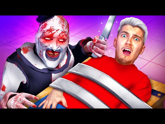 ART the CLOWN is crashing my HALLOWEEN PARTY