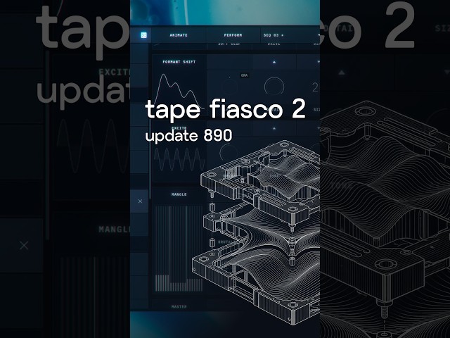 Melt your audio in Tape Fiasco 2 Update