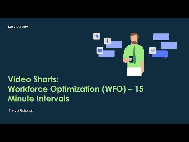 Video Shorts: Workforce Optimization (WFO) - 15 Minute Intervals