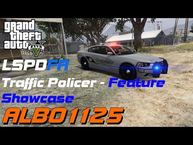 Traffic Policer Feature Showcase | GTAV LSPDFR | Albo1125