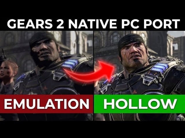 Gears of War 2 on PC: Native Port vs. Emulation [4k 60fps]
