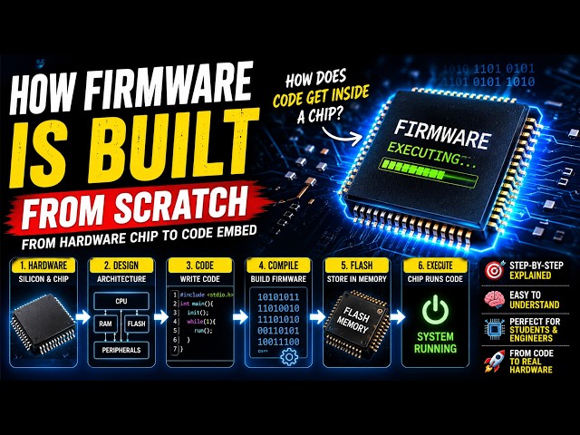 How Firmware is built | Firmware coding | Firmware Chip Manufacturing | BAY OF IT #firmware  #tech