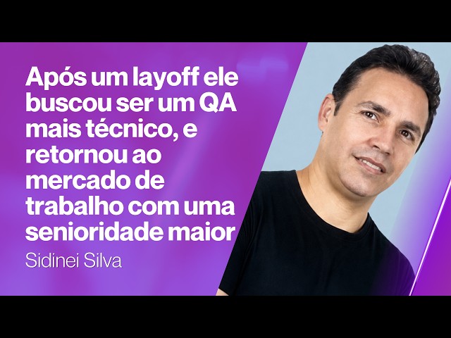 Ele notou que precisava ser um QA mais técnico, entrou para a Mentoria e aumentou a sua senioridade