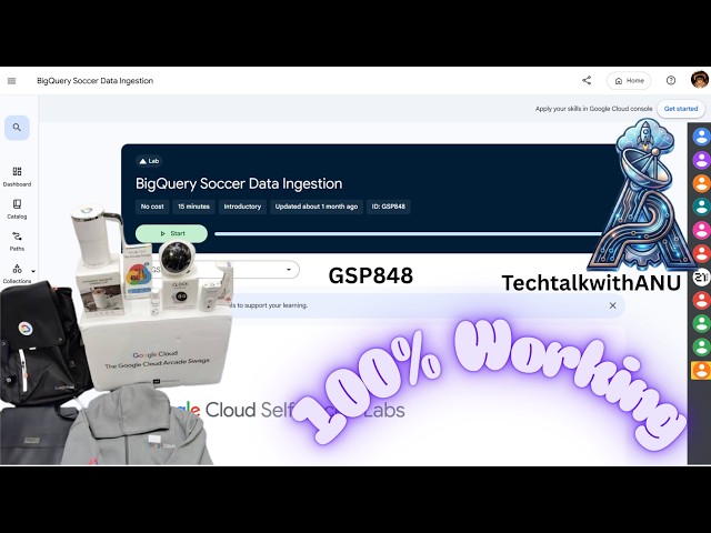 BigQuery Soccer Data Ingestion || GSP848