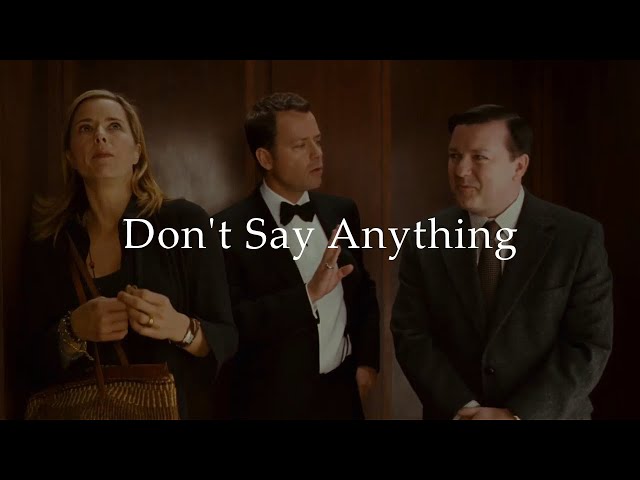 Same Line Different Films - Don't Say Anything