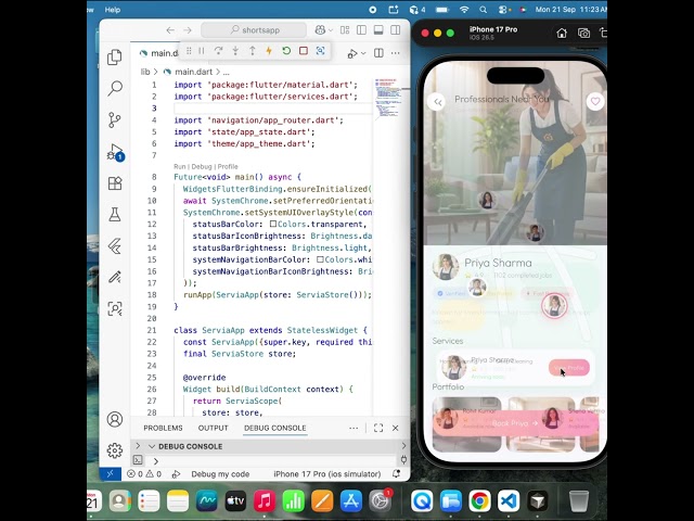 Build a Professional Mobile App with Flutter | Complete Project Tutorial #flutter #appdevelopment