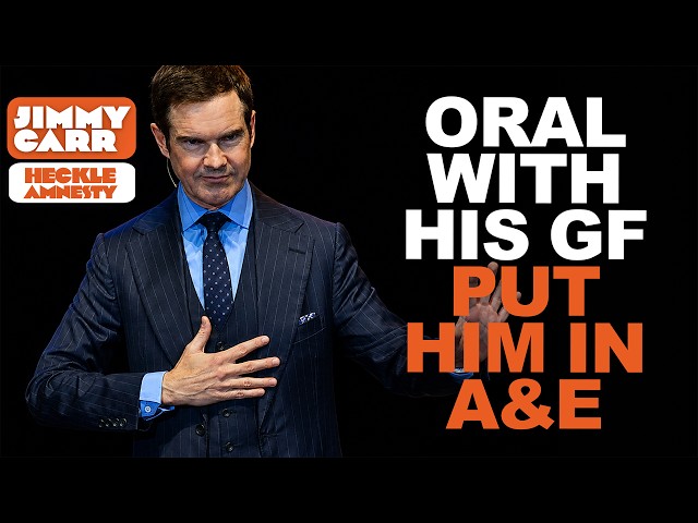"You Went to Hospital?!" -  Fan's Embarrassing Intimate Encounter | Jimmy Carr Crowd Work