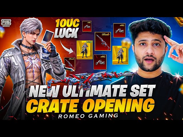 New Ultimate Crate Opening With Face Cam | | Zero UC Luck |PUBGM 