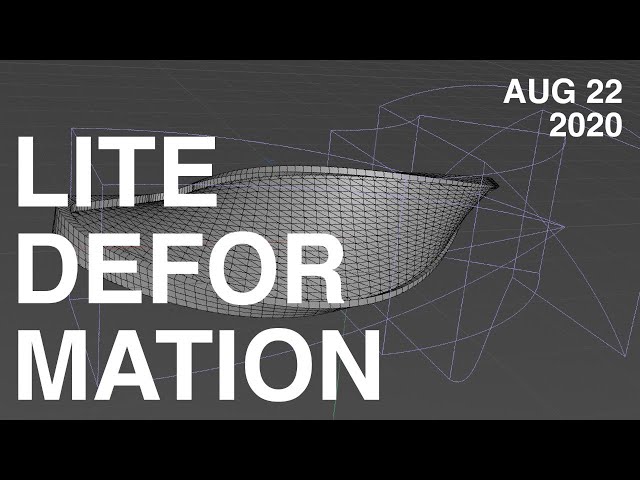 Mograph Brunch Aug 22 - Lite Deformation
