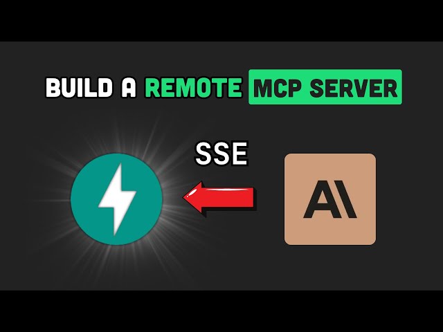 🔐 the Simplest guide to build a remote MCP server over SSE