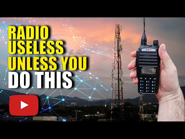 Your Radio Won’t Work in an Emergency Until You DO THIS