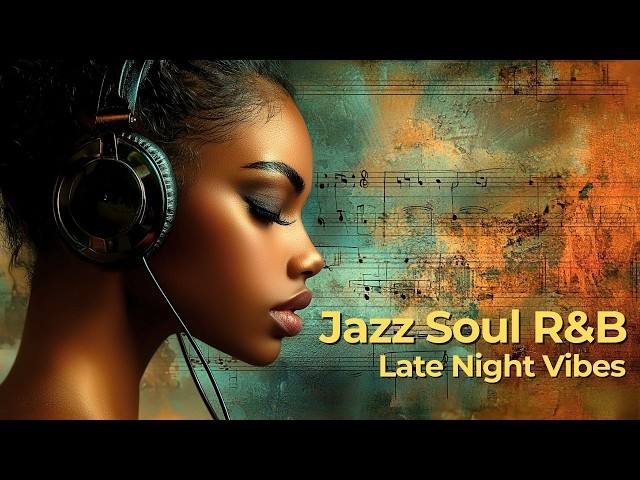 Jazz & Soul R&B – Gentle Night Flow | Sultry Sax & Rhodes for Late-Night Chill 🎷✨