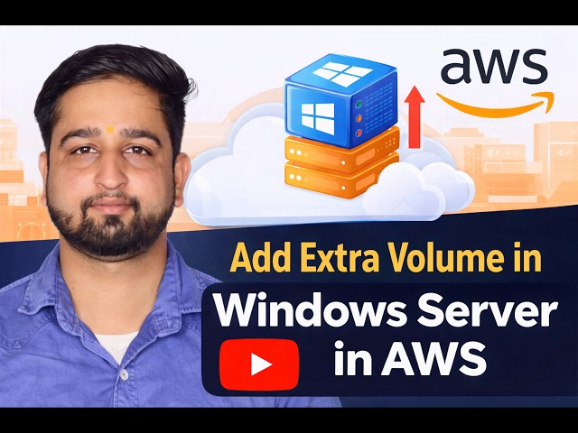 Attach & Mount EBS Volume to EC2 Windows Server | AWS Guide