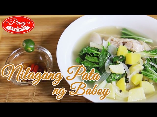 Nilagang Pata Pinoy Recipe : How to cook Nilagang Pata | Pinoy Recipes