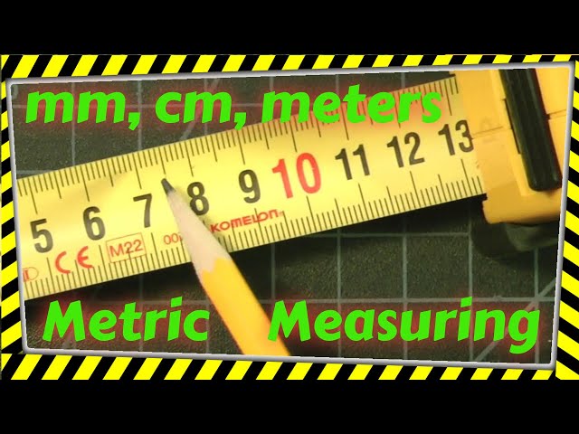 Beginner's Guide: How to Read a Metric Tape Measure Step-by-Step