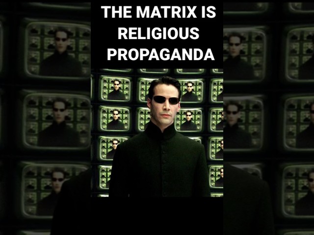 THE MATRIX IS RELIGIOUS PROPAGANDA.#matrix #thematrix #Hollywood