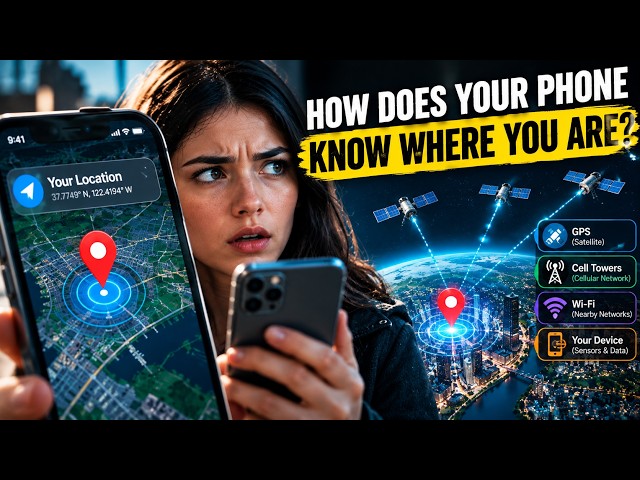 How Does Your Phone Know Where You Are | Tech Mode