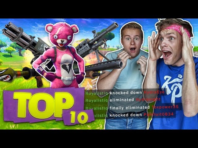 DE TOP 10 MOOISTE MULTI KILLS!! - Fortnite Top 10 ft. Enzo Knol (Nederlands)