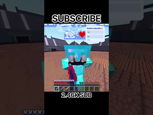 we are playing pvp in minecraft #minecraft #dkgamerz53