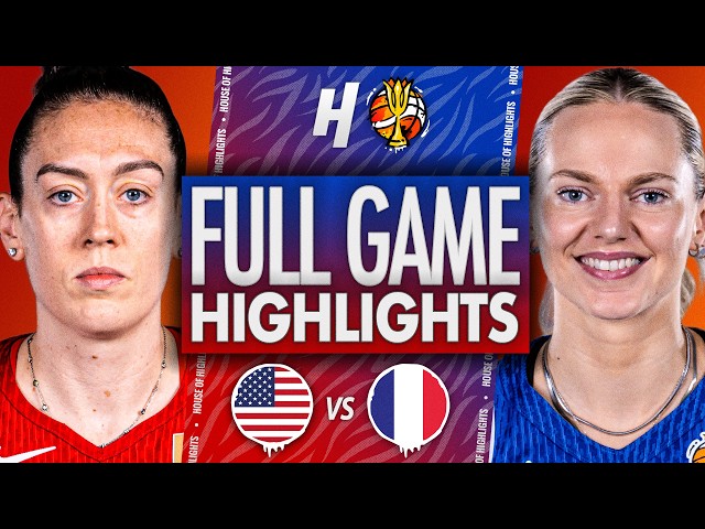USA vs France - GOLD MEDAL GAME 🏆 FULL HIGHLIGHTS | 2026 FIBA Women's Basketball World Cup