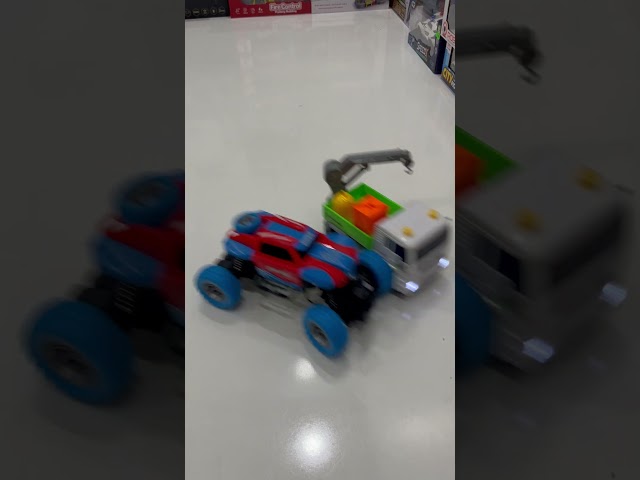 RC Battle Showdown  Power Climb Car vs Construction Truck  ASMR Short
