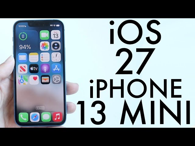 iOS 27 OFFICIAL On iPhone 13 Mini! (Review)