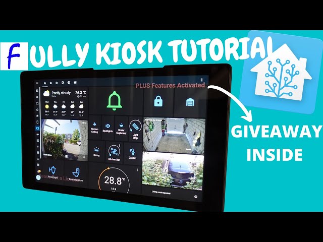 Fully Kiosk Browser TUTORIAL with Home Assistant on Fire Tablet