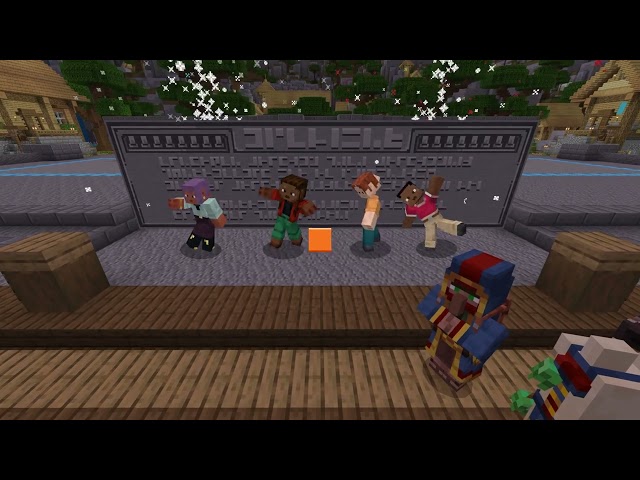 Minecraft Village Square: Community
