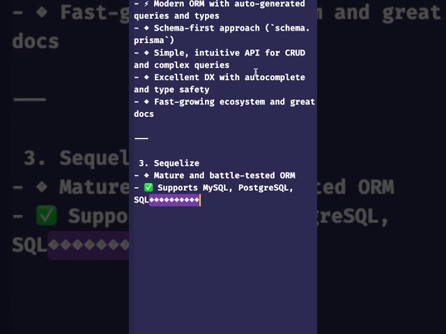 What is an ORM? 🔄 Key Features Explained!