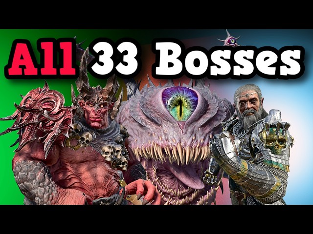 Can You Slay Every Baldur's Gate 3 Boss Instantly Using Different Methods?