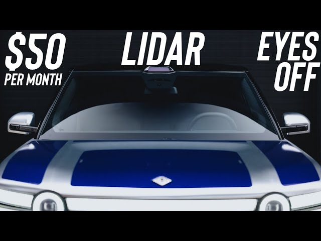 R2 Gets LiDAR! Eyes Off For $50 per month 👀